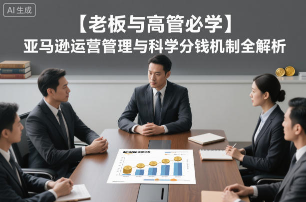 【老板与高管必学】亚马逊运营管理与科学分钱机制全解析-初遇资源网
