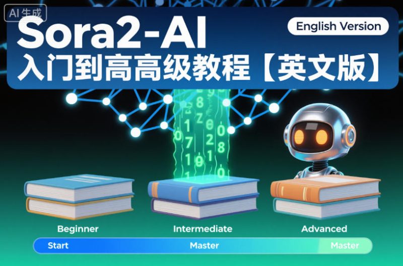 Sora2-AI入门到高级教程【英文版】-初遇资源网