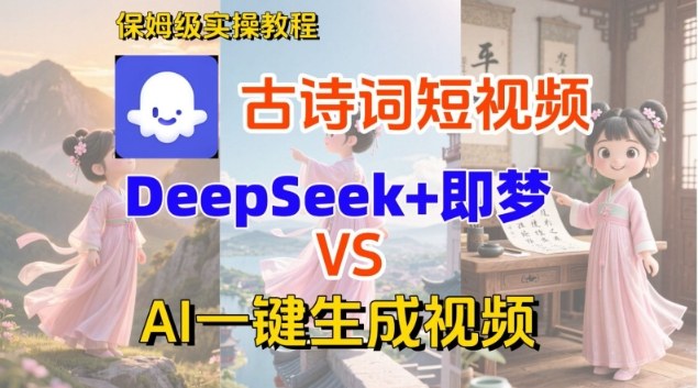 Coze扣子智能体工作流一键生成古诗词短视频,保姆级搭建教学-初遇资源网