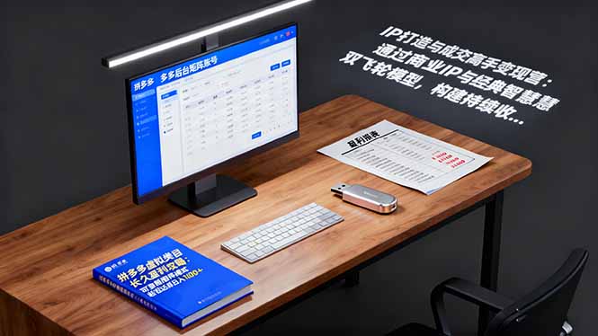 IP打造与成交高手变现营:通过商业IP+经典智慧双飞轮模型 构建持续收钱系统-初遇资源网