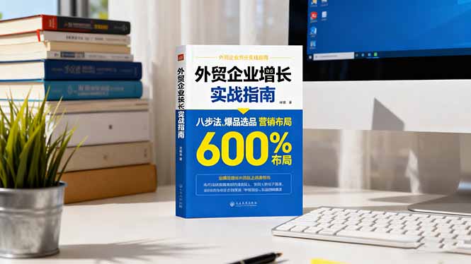 外贸企业增长实战指南,八步法、爆品选品、营销布局,业绩增长300%-初遇资源网