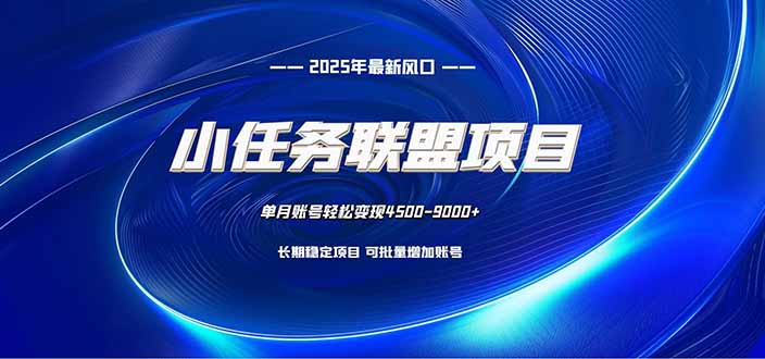 小任务联盟项目:一台电脑每天只需10分钟,轻松简单稳定-初遇资源网