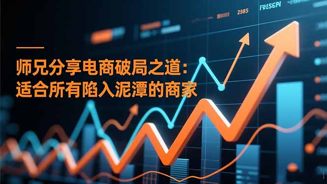 师兄分享电商破局之道:适合所有陷入泥潭的商家-初遇资源网