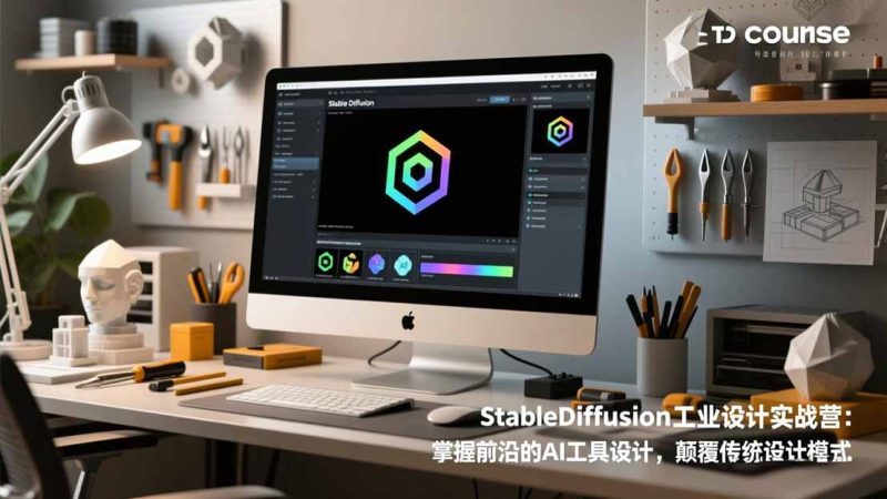 StableDiffusion工业设计实战营：掌握前沿的AI工具设计，颠覆传统设计模式-初遇资源网
