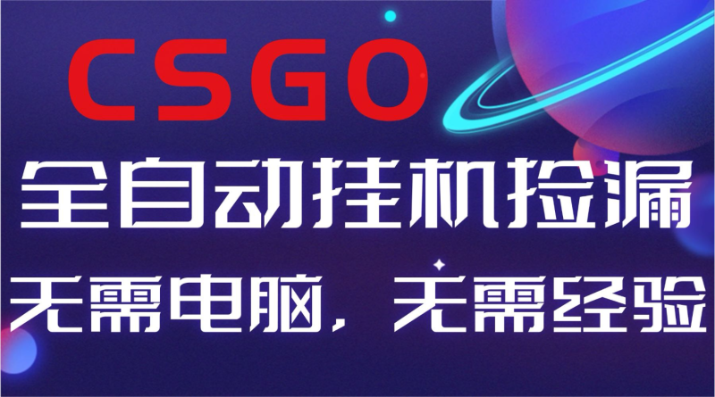 【副业好项目】全球火爆游戏CSGO自动捡漏,新手小白日入500+-初遇资源网