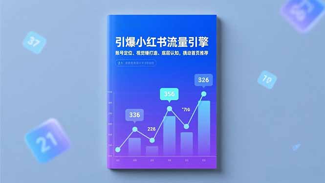 引爆小红书流量引擎，账号定位、视觉锤打造、底层认知，撬动首页推荐-初遇资源网