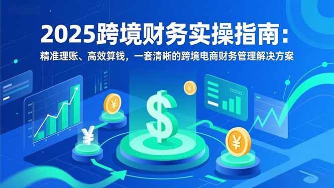 2025跨境财务实操指南:精准理账、高效算钱,一套清晰的跨境电商财务管理解决方案-初遇资源网