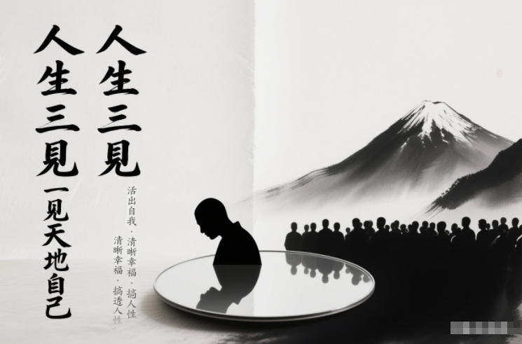 人生三见一见天地见众生见自己，活出自我拥有清晰幸福人生，搞透人性-初遇资源网
