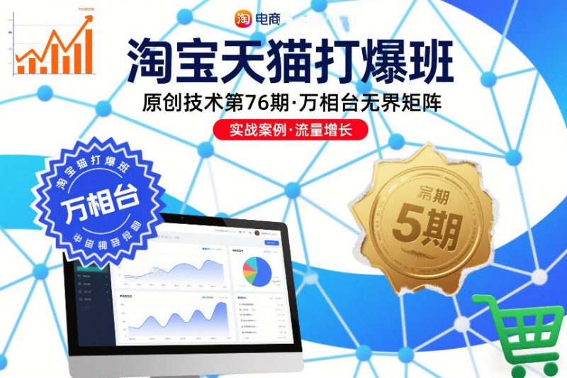 淘宝天猫打爆班原创技术第76期，万相台无界矩阵-初遇资源网