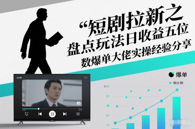 短剧拉新之盘点玩法日收益五位数爆单大佬实操经验分享-初遇资源网