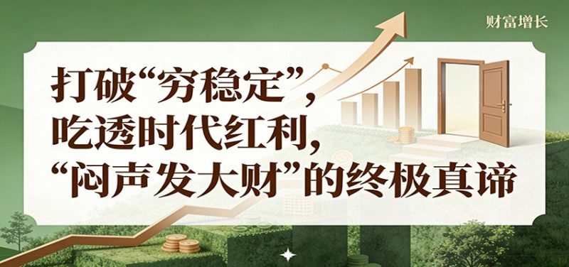 公众号付费文章《打破 “穷稳定”,吃透时代红利,“闷声发大财”的终极真谛》-初遇资源网