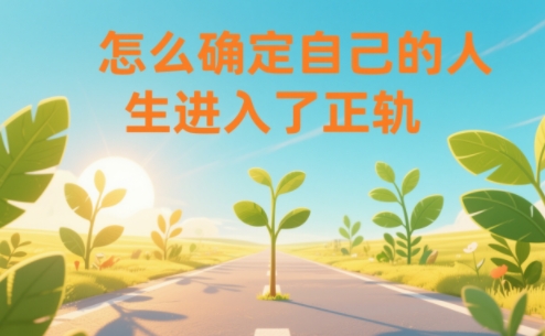 某公众号付费文章:怎么确定自己的人生进入了正轨?-初遇资源网
