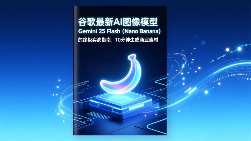谷歌最新AI图像模型Gemini 2.5 Flash(Nano Banana)的终极实战指南,10分钟生成商业素材-初遇资源网