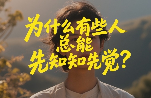 付费文章:为什么有些人总能先知先觉?-初遇资源网