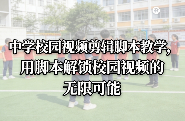 中学校园视频剪辑脚本教学,用脚本解锁校园视频的无限可能-初遇资源网