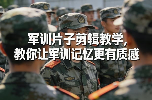 军训片子剪辑教学,教你让军训记忆更有质感-初遇资源网