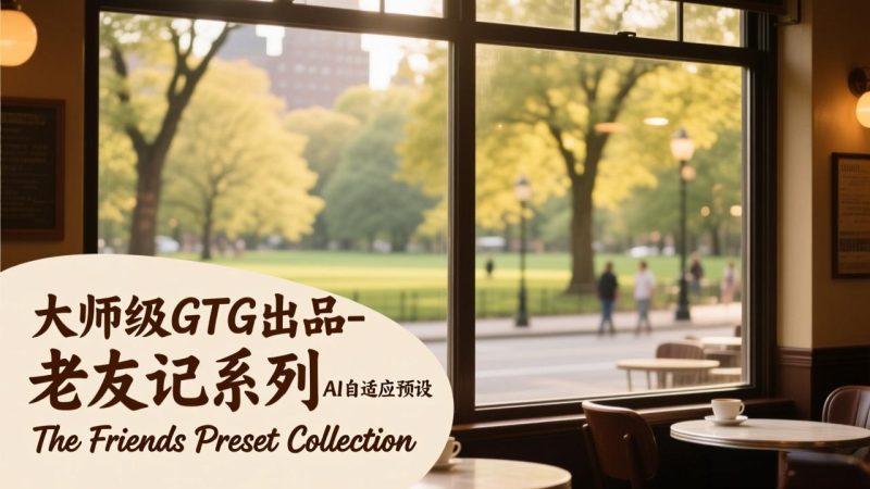 大师级GTG出品-老友记系列AI自适应预设The Friends Preset Collection-初遇资源网