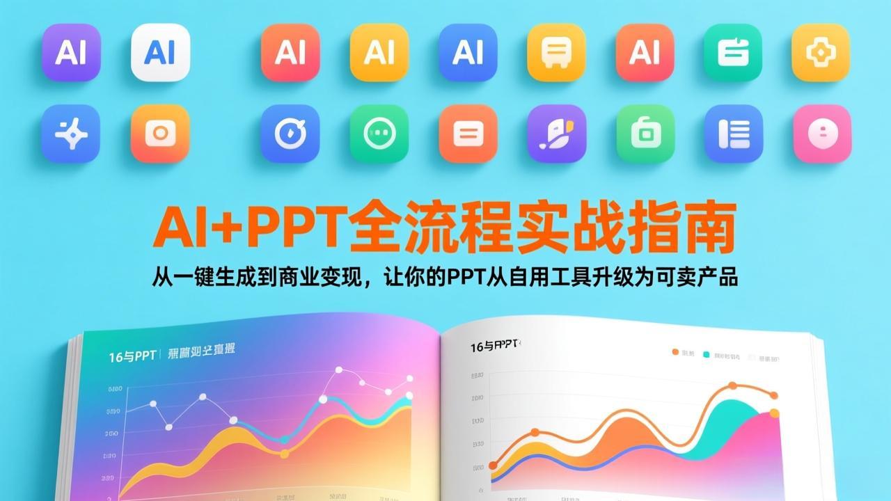 AI+PPT全流程实战指南:从一键生成到商业变现,让你的PPT从自用工具升级为可卖产品-初遇资源网