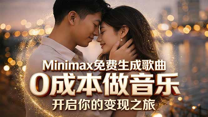 Minimax免费生成歌曲实测!0成本做音乐,说唱流行Lofi一键生成-初遇资源网