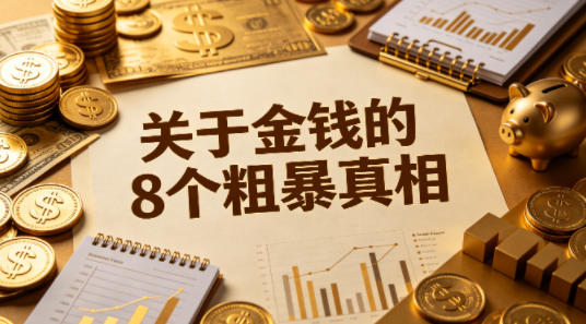 某公众号付费文章:关于金钱的8个粗暴真相-初遇资源网
