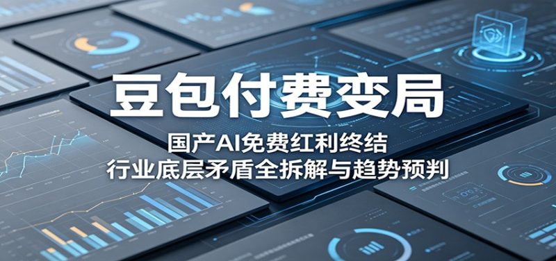 豆包付费变局:国产AI免费红利终结,行业底层矛盾全拆解与趋势预判-初遇资源网