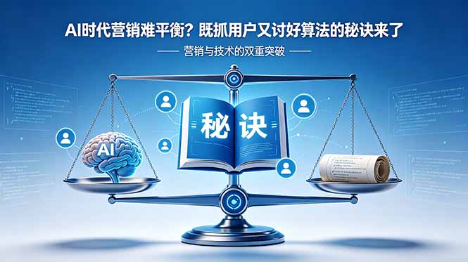 AI时代营销难平衡？既抓用户又讨好算法的秘诀来了【原创双语字幕】-初遇资源网