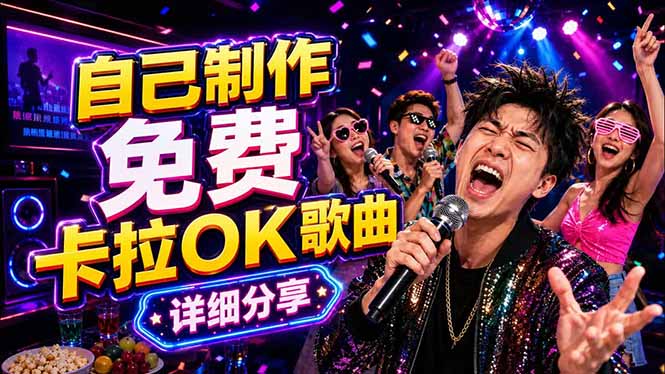 免费卡拉OK歌曲制作全攻略：音轨分离字幕制作，零基础快速做出专业K歌视频-初遇资源网