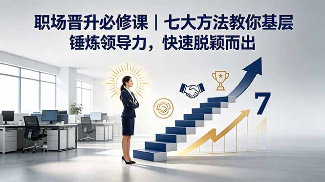 付费文章：职场晋升必修课｜七大方法教你基层锤炼领导力，快速脱颖而出-初遇资源网