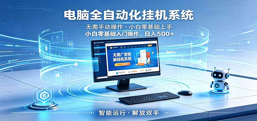 【福缘网创】智能广告挂机无需值守，小白上手轻松实现每日增收 - 初遇资源网