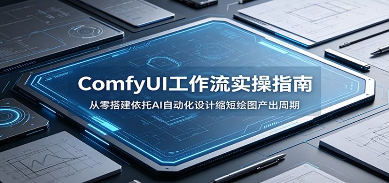 ComfyUI 工作流实操指南:从零搭建依托AI自动化设计缩短绘图产出周期-初遇资源网