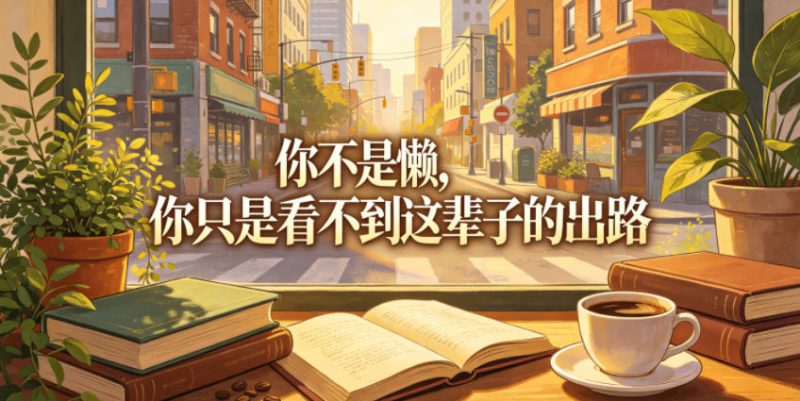 付费文章:你不是懒,你只是看不到这辈子的出路-初遇资源网