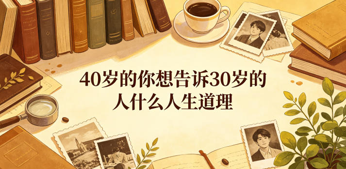 公众号付费文章:40岁的你想告诉30岁的人什么人生道理?-初遇资源网