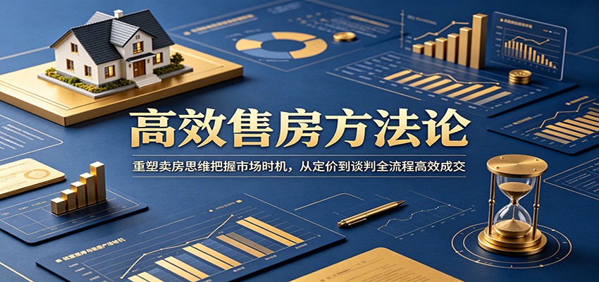 【福缘网创】高效售房方法论：重塑卖房思维把握市场时机，从定价到谈判全流程高效成交 - 初遇资源网