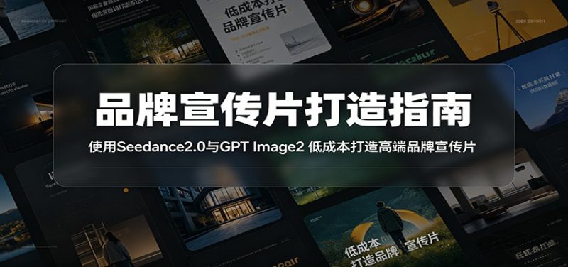品牌宣传片打造指南:使用Seedance2.0与GPT Image2 低成本打造高端品牌宣传片-初遇资源网