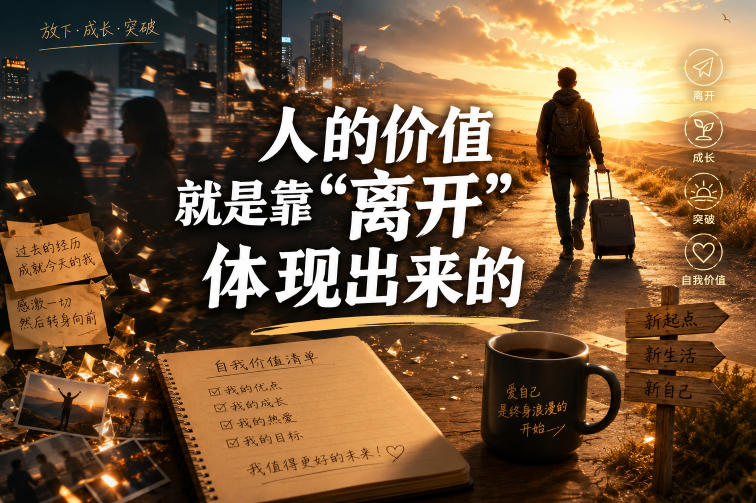 付费文章:人的价值就是靠“离开”体现出来的-初遇资源网
