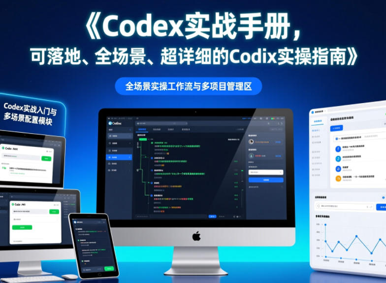 Codex实战手册,可落地、全场景、超详细的Codex实操指南-初遇资源网