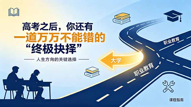 付费文章:高考之后,你还有一道万万不能错的“终极抉择”-初遇资源网