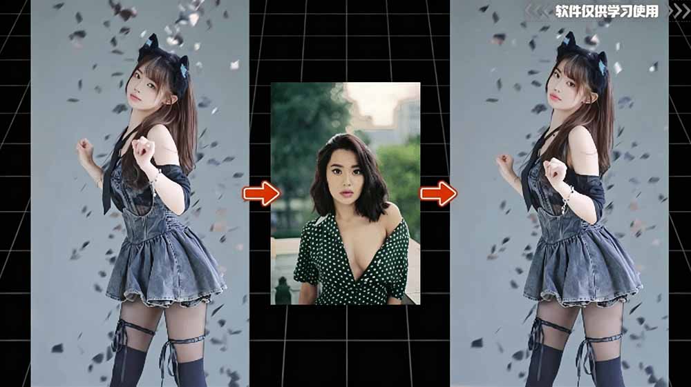AI 人工智能如此夸张？一键视频换脸黑科技，纯本地离线运行，本地视频换脸娱乐工具， AI FaceSwap