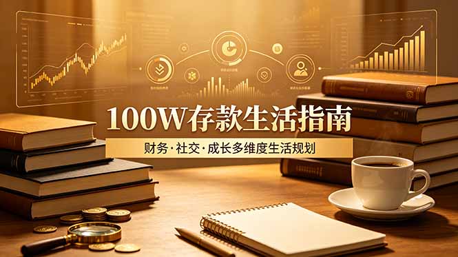 付费文章:100W存款生活指南,如何从财务、社交、成长等维度规划自己的生活-初遇资源网