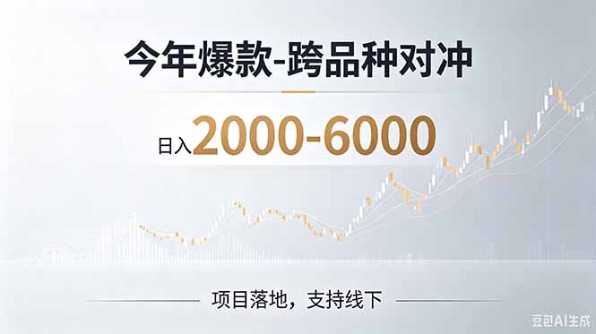 【中创网】2026创业新风口—跨品种对冲震撼首发！日收益2000-6000+，项目绿色长久，安全稳健 - 初遇资源网