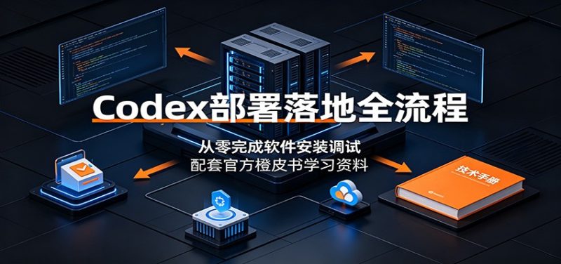 Codex部署落地全流程：从零完成软件安装调试，配套官方橙皮书学习资料-初遇资源网