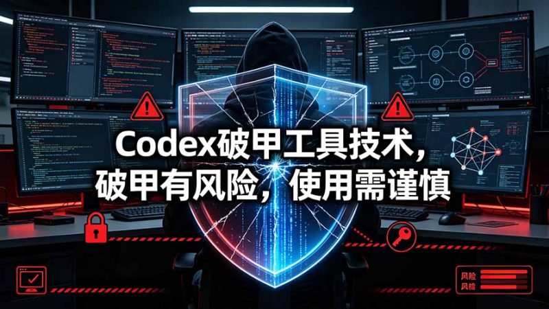Codex破甲工具技术,破甲有风险,使用需谨慎-初遇资源网