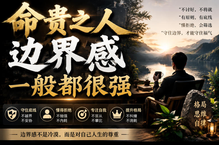 付费文章:命贵之人,边界感一般都很强,从五大维度拆解建立强边界的实操方法-初遇资源网