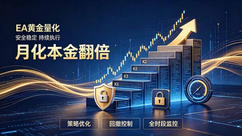 全新EA量化打法,月化本金翻倍的全新策略,安全稳定持续输出-初遇资源网