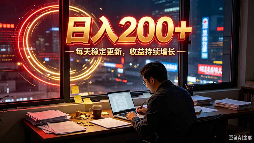 【中创网】番茄达人变现新玩法，全自动运行 每日300+ - 初遇资源网