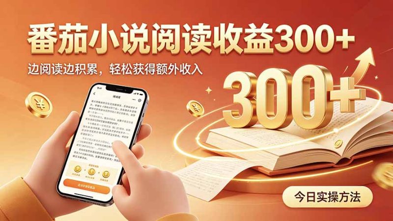 全自动番茄挂机玩法,日入300+,操作门槛低,一台电脑即可开展-初遇资源网