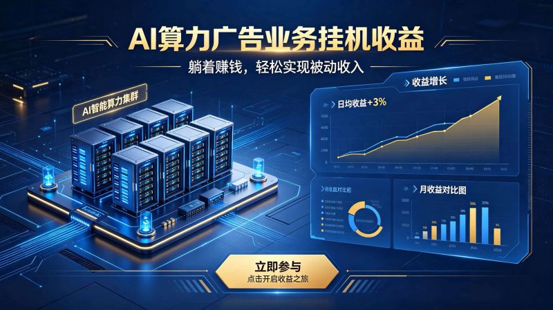 AI算力广告业务|AI时代个人或工作室新赛道-初遇资源网
