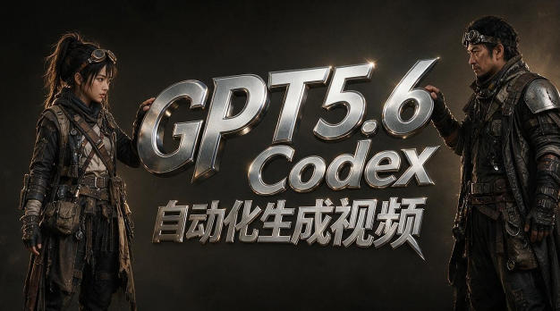 GPT5.6+Codex自动化生成视频全流程实战,从提示词设计、角色设定、封面海报,到视频生成思路与自动化工作流-初遇资源网