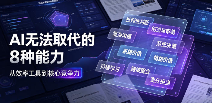 付费文章:AI无法取代的8种能力-初遇资源网
