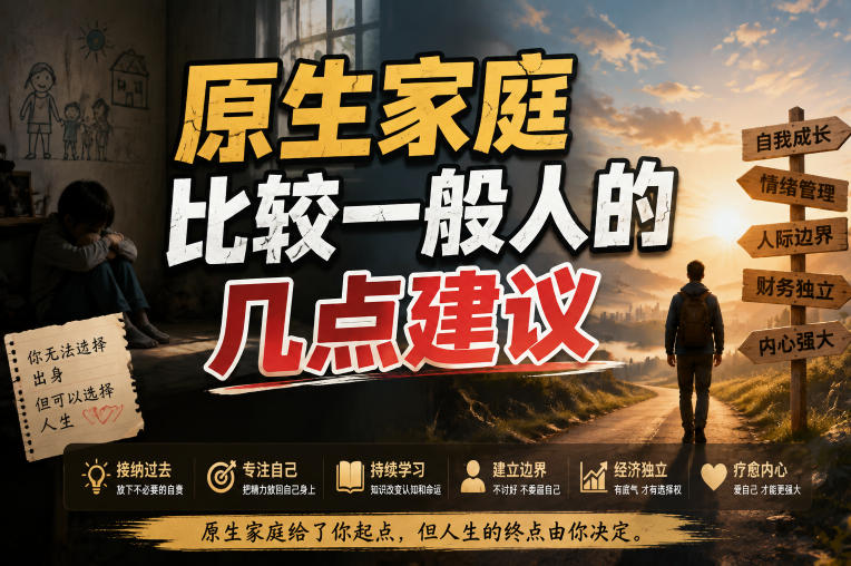 付费文章:给原生家庭比较一般人的几点建议-初遇资源网